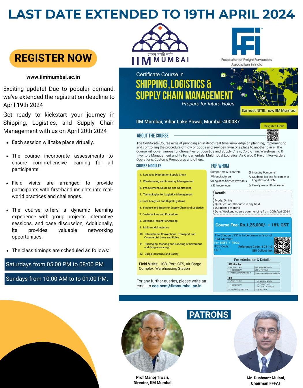 Center of Excellence in Logistics and Supply Chain Management - IIM Mumbai